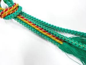 正絹　手組帯締め